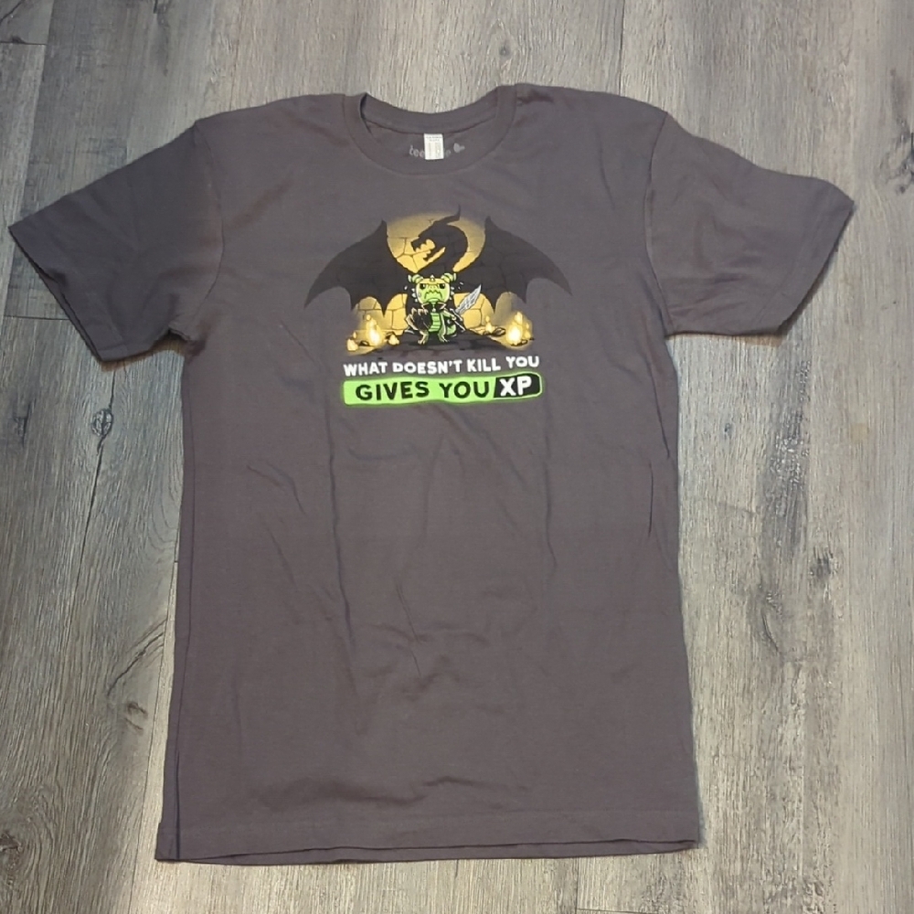 Tee Turtle Graphic Tee - Dark Gray NWOT